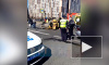 Видео: такси перевернулось после встречи с эвакуатором