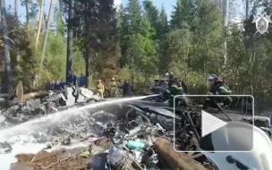 ОАК подтвердила гибель всего экипажа упавшего в Подмосковье Ил-112В