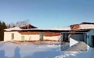 В сельской школе Татарстана обрушилась кровля