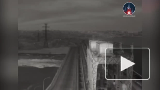 В сети появилось видео прилета ракеты HIMARS по плотине Каховской ГЭС
