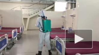 Временный госпиталь "Ленэкспо" прекратил свою работу в связи с отсутствием пациентов