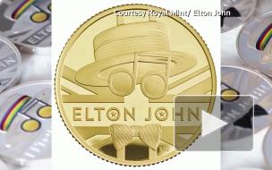 В Британии выпустили монету в $85 тыс. в честь Элтона Джона