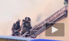 В пожаре на мясокомбинате в Новой Москве пострадали 8 человек, больных эвакуировали вертолетом