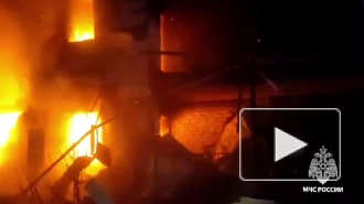 В Татарстане после пожара в жилом доме спасли человека из-под завалов