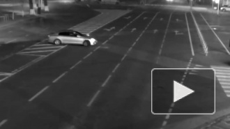 Появилось видео дрифта на Театральной площади, из-за которой арестовали водителя Lexus
