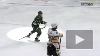 Гол Капризова помог "Миннесоте" обыграть "Вегас" в матче НХЛ