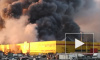 В Москве загорелся строительный рынок площадью 3000 квадратных метров