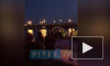 Появилось видео обновленной подсветки на Благовещенском мосту