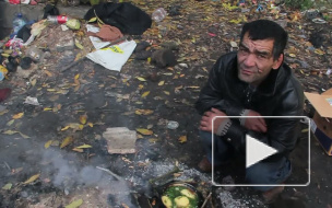 "Мы питаемся суши и красной икрой" - петербургские бомжи разрушают стереотипы