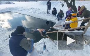 Фридайвер из Петербурга побила рекорд по задержке дыхания в ледяной воде