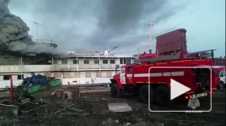В Архангельске ликвидировали пожар на ремонтируемом судне