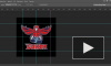 how to make a logo for nhl09 in Photoshop