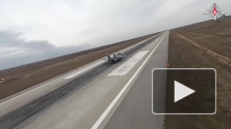 Минобороны показало кадры полетов экипажей самолетов Су-34