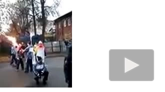 Олимпийский факел взорвался в руках у факелоносца