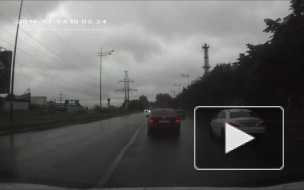 ДТП на Витебском проспекте в СПб.