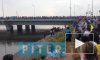 Два ребенка упали с моста Кадырова, ведутся спасательные работы