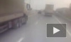 Появилось видео смертельного ДТП в Тюмени: пассажирка мотоцикла угодила под грузовик