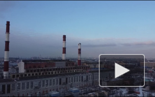 Жители Автово заметили "откусанную" трубу Первомайской ТЭЦ