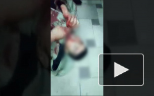 Страшные кадры из Уфы: Гражданин Узбекистана зарезал девушку в магазине из-за отказа продолжать отношения (18+)
