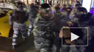 Московское МВД отчиталось о количестве задержанных на вчерашней акции протеста