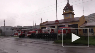 Пожарные Ленобласти скорбят о коллегах, погибших в Москве