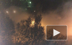 Жители Рыбацкого возмущены очередным фонтаном горячей воды