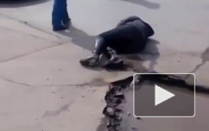 Оренбурженка прилегла отдохнуть на проезжей части 