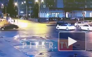 На перекрестке проспекта Ветеранов и улицы солдата Корзуна произошло ДТП