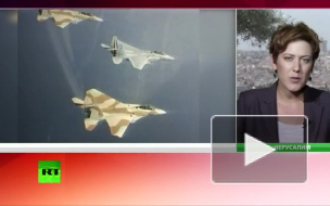 Израиль продолжает наносить авиаудары по военным складам Сирии
