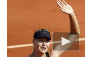 Мария Шарапова вышла в четвертьфинал Ролан Гаррос