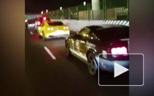 Видео: на улицах Петербурга заметили бэтмобиль