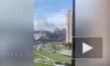 Очевидцы заметили пожар недалеко от станции метро "Звездная"