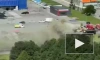 На Пулковском шоссе горел фудтрак