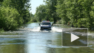 В пригороде Барнаула вода прорвала дамбу и затопила поселок Ильича