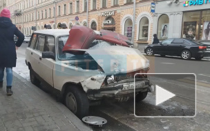 В ДТП на Горохой улице пострадали два человека