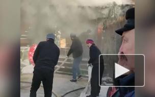 В Измайловском кремле в Москве произошло возгорание