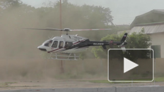 Петербургские спасатели показали свою мощь и получили вертолет в подарок