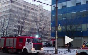 В Петербурге горела сауна фитнес-клуба, на улицу пришлось вывести 5 человек
