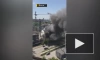В Новосибирске взрыв газового баллона на стройке жилого дома привел к пожару