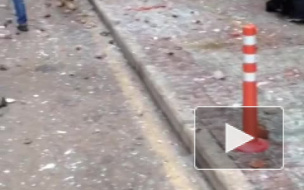 Погром турецкого посольства в Москве попал на фото и видео