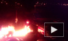 Появилось видео поджога четырех припаркованных машин в Шушарах