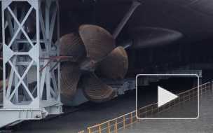 На "Северных верфях" спустили на воду фрегат "Адмирал флота Касатонов" водоизмещением 4,5 тысячи тонн