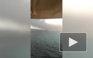 СМИ: Опубликовано видео горящей базы ВМС Украины в Очаково