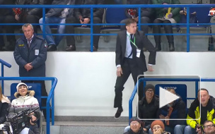 Танцующий охранник на матче «Сибири» стал звездой на YouTube