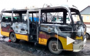 Последствия сгоревшего автобуса в Волгограде попали в Сеть