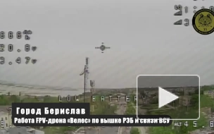 Батальон Маргелова уничтожил FPV-дронами "Велес" вышки РЭБ в подконтрольном ВСУ Бериславе