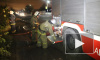 Крупный пожар в ангаре в Мытищах тушили 25 машин МЧС