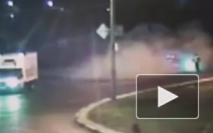 Смертельное видео из Воронежа: легковушка протаранила столб