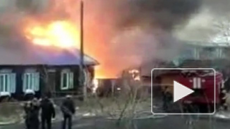 Пожар в Черемхово 29.04.2014: 18 домов сгорели дотла из-за штормового ветра