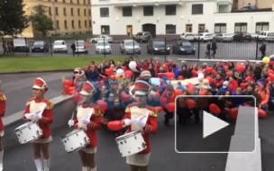 Видео: петербуржцы поддержали онкобольных детей и доноров 